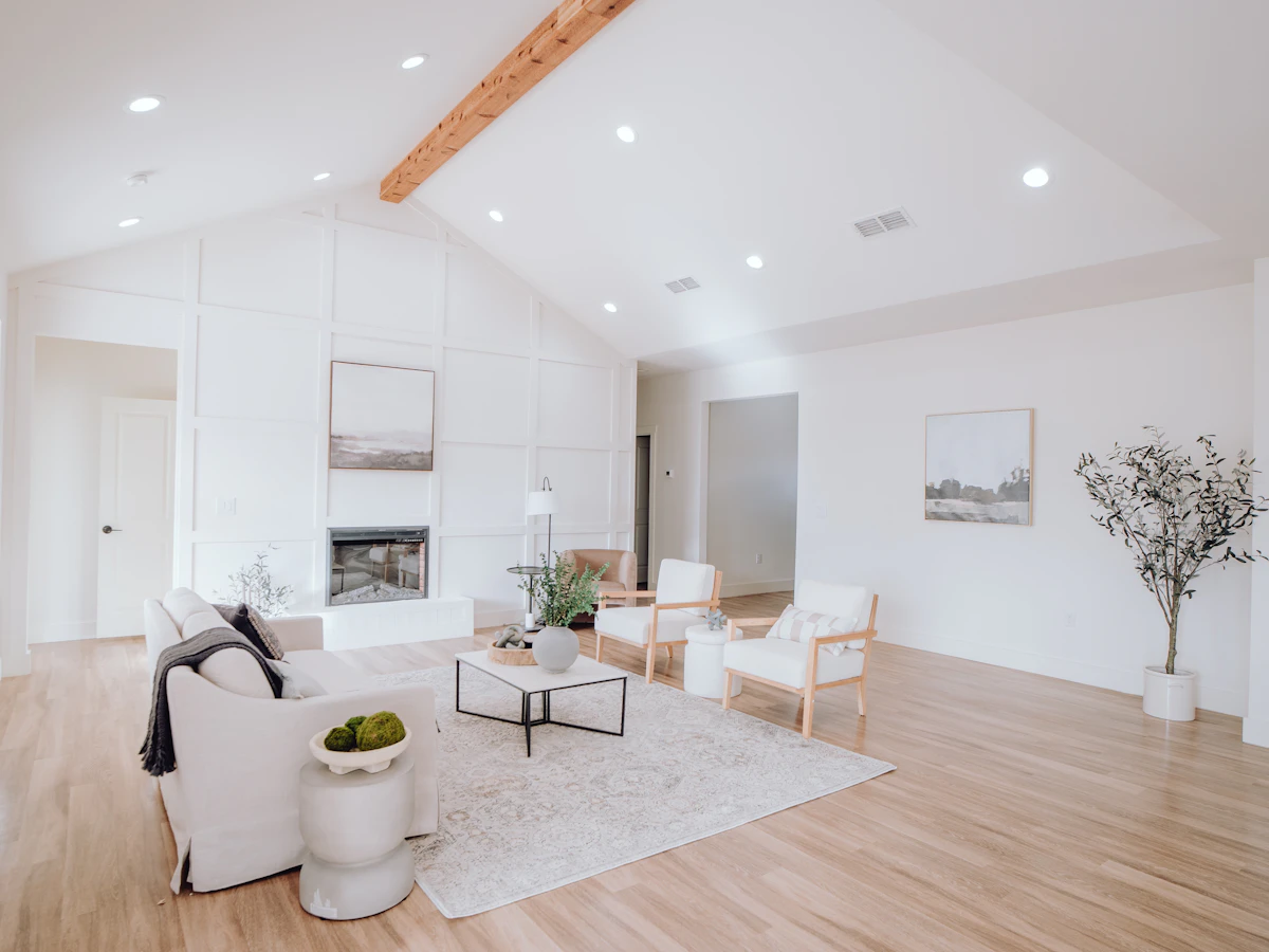 Hardwood and luxury vinyl plank flooring installation