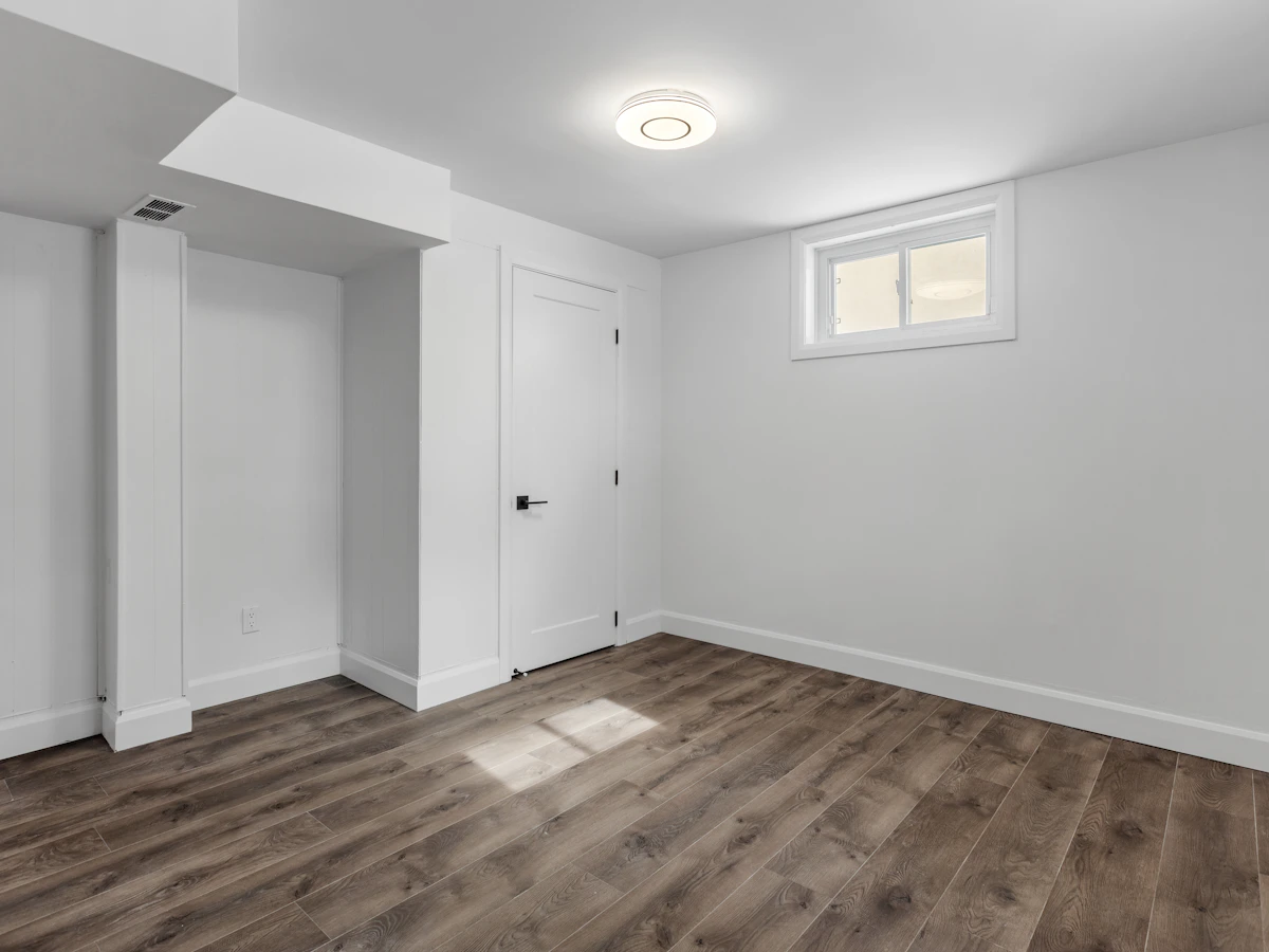 Bright, freshly prepared rental unit ready for occupancy
